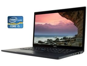 Ультрабук Б-класс Dell Latitude 7480 / 14" (1920x1080) TN / Intel Core i5-6300U (2 (4) ядра по 2.4 - 3.0 GHz) / 8 GB DDR4 / 128 GB SSD / Intel HD Graphics 520 / WebCam / Без АКБ б/в
