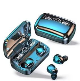 Беспроводные наушники M10 TWS bluetooth 5.1 black OPM с павербанком