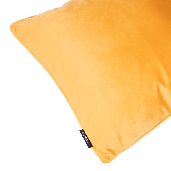 Подушка Ardesto 45х45см велюр, 100% поліестер, жовтий (ART1032YE) | Зображення 2