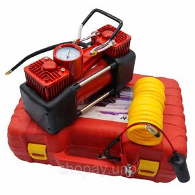 Автомобільний компресор у кейсі RED MA810