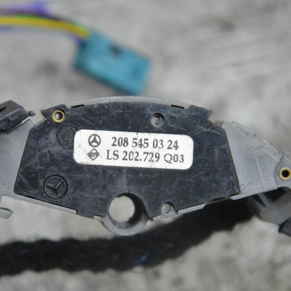 Підрульовий перемикач лівий Mercedes W208 W210 1993-2003 Перемикач круїз контролю Мерседес 2085450324 | Зображення 4