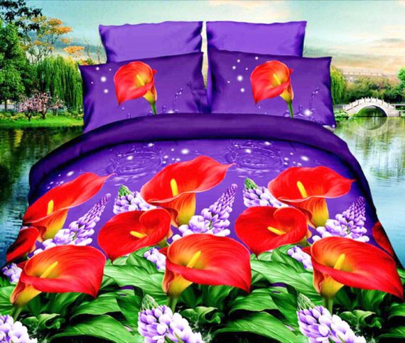 Комплект постільної білизни від українського виробника Polycotton 90937 | Зображення 3