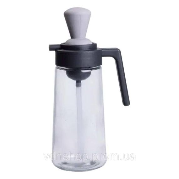 Пляшка для олії з дозатором 550 мл скляна пляшка для оливкової та соняшникової олії HP-1350