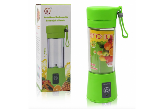 Кружка – блендер Juice Cup NG-01 · Фітнес – шейкер для смузі з USB зарядкою · Портативний соковитискач з функцією Power Bank | Зображення 3