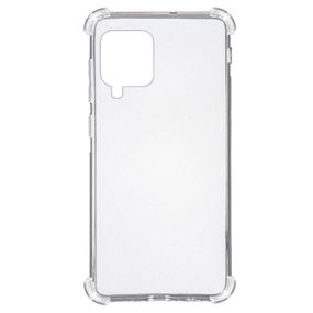 TPU чохол GETMAN Ease logo посилені кути для Samsung Galaxy A12 / M12 Безбарвний (прозорий)