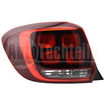 Фонарь задний левый Renault Sandero 16-, AutoTechteile, 503 0437, 553-1903L-UE