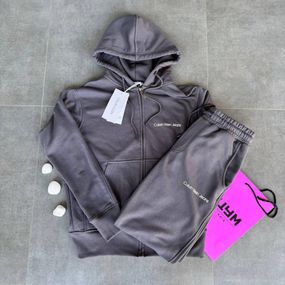 Демісезоний спортивний костюм Calvin Klein Lux колір графіт
