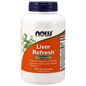 Комплекс для профілактики печінки NOW Foods Liver Refresh 180 Veg Caps