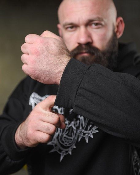 Тепла худи ghetto doberman НП4856 | Зображення 6