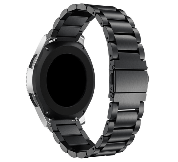 Металевий ремінець для годинника Samsung Galaxy Watch 46mm (SM-R800) - Black | Зображення 1
