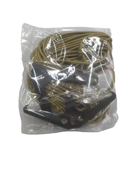 Гачок кішка сталь з шнуром паракорд 30м Вид 1 Coyote койот М&М (213693) | Зображення 4