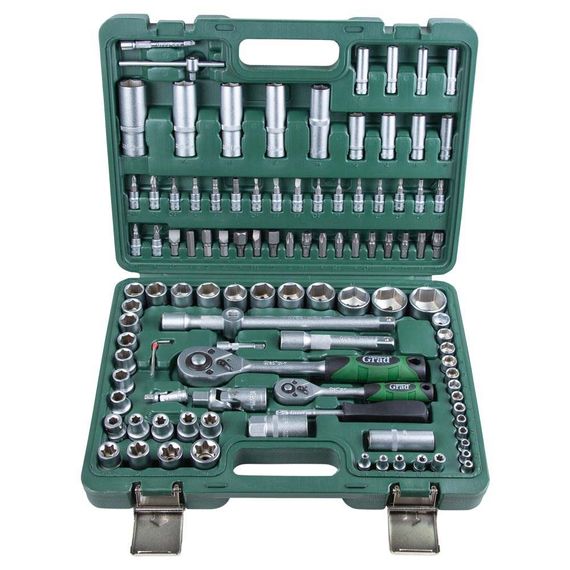 Набір насадок торцевих і біт Grad 1/4", 1/2" 108 шт (6004275) | Зображення 5