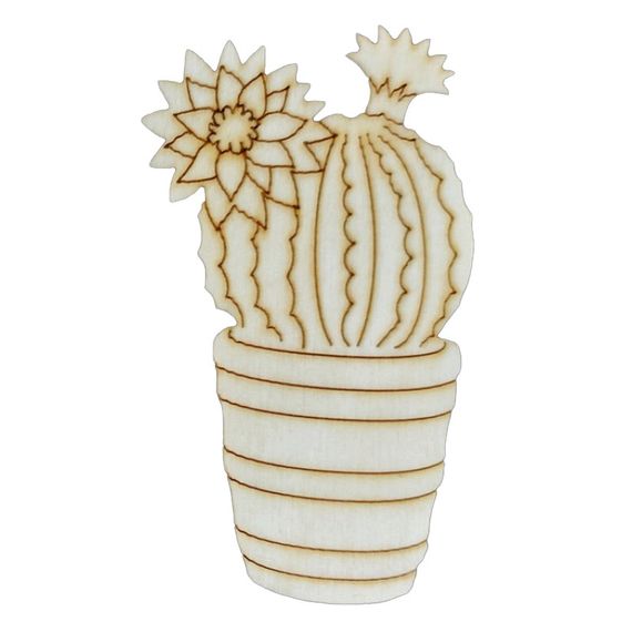 Набор детского творчества Роспись по дереву «Магниты-кактусы» РД-009 | Зображення 3