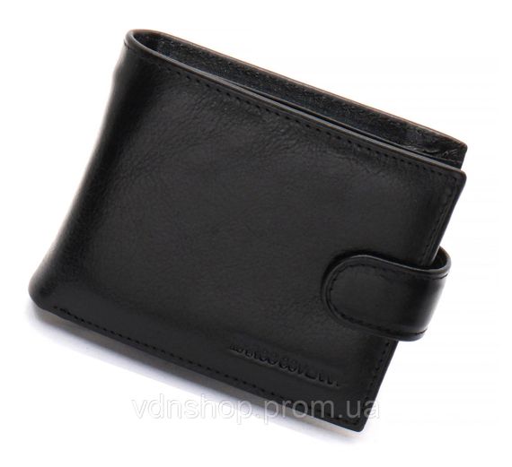 Чорне шкіряне чоловіче портмоне із затискачем для грошей Marco Coverna MC-2006H-1 | Зображення 2