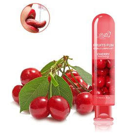 Їстівний лубрикант Fall in love Вишня на водній основі Babydoll 80 мл. Бордовий 464559