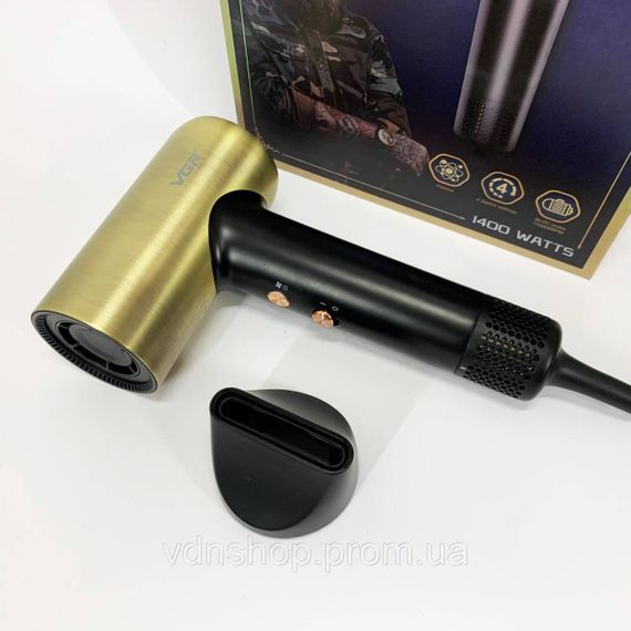 Хороший фен для дому, Малошумний фен для укладання волосся, Хороший потужний фен практичний TP-66 | Зображення 5