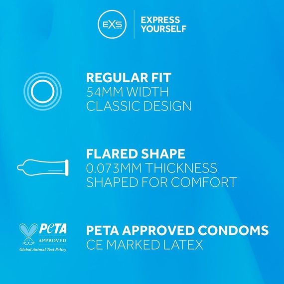 Презервативы 12 SZT. EXS REGULAR Sex Aura | Зображення 1