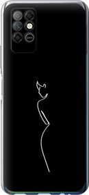Чехол на Infinix Note 8 Силуэт1 "4590u-2710-17620"