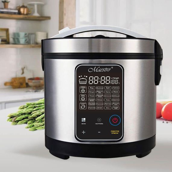 Мультиварка Maestro MR-795, 5 л, 700 Вт, 26 программ, антипригарная чаша | Зображення 1