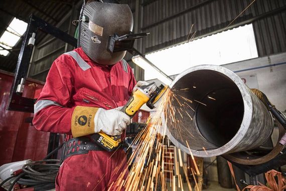 Шлифмашина угловая - болгарка аккумуляторная бесщёточная 125мм DeWALT DCG405P3 | Зображення 5