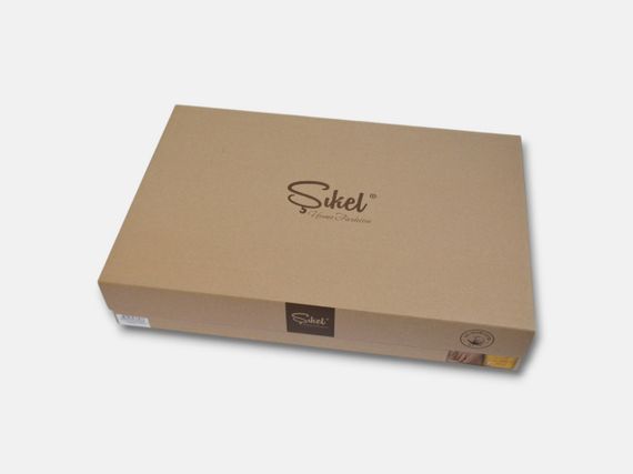 Постельное белье с покрывалом Sikel Tugra 240 х 260 см Kahve | Зображення 5