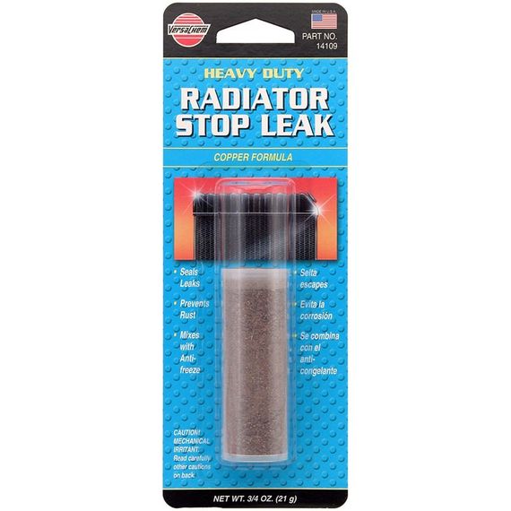 VERSACHEM HEAVY DUTY RADIATOR STOP LEAK, 21g. Порошковий герметик радіатора з високоякісної міді. 14109