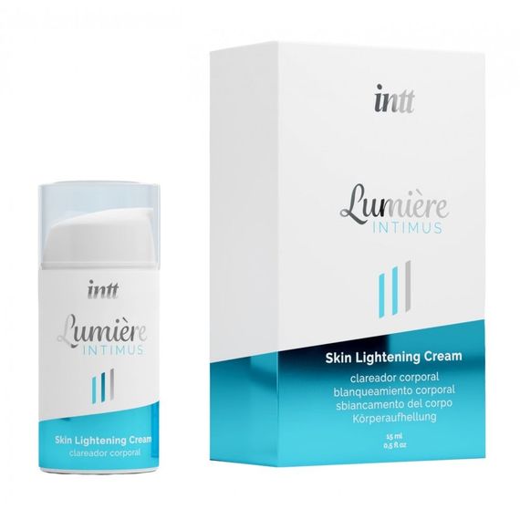 Крем для освітлення шкіри Intt Lumiere, 15 мл Sex Aura