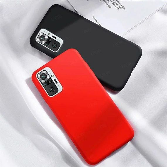 Чохол Candy Silicone для Xiaomi Redmi Note 10 4G / 10S / Poco M5s колір Чорний | Зображення 3
