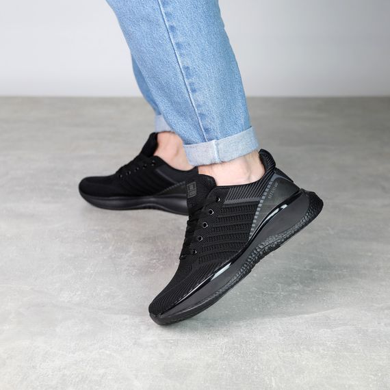 Кросівки чоловічі 591386 Чорні 41 42 43 44 45 46 | Зображення 9