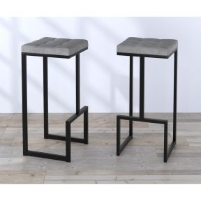 Стул барный Loft Design BS-3 soft серый