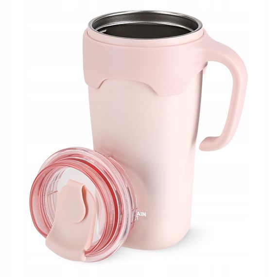 Термокухоль Mountain Goat зі соломинкою 0.65 л Pink (P-5905973406130) | Зображення 6