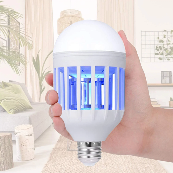 Светодиодная лампа приспособление для насекомых Zapp Light, электрическая ловушка для насекомых, противомоскитная | Зображення 3