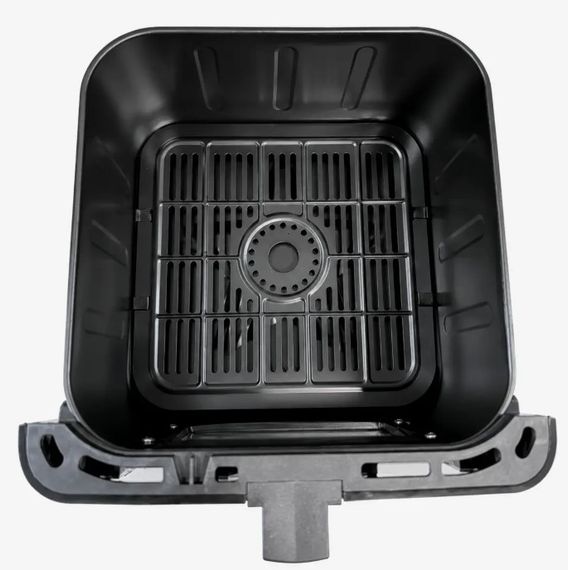 Аэрофритюрница Zepline ZP-00345 Air Fryer мультипечь объем 13 л 20 программ сенсорное управление встроенный гриль 2200 Вт Черный | Зображення 2