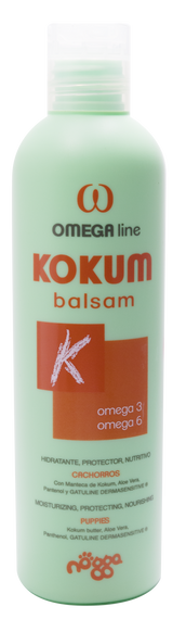 Бальзам з маслом кокума для щенят, кошенят та тварин у процесі линяння Nogga Omega Kokum balsam 500 мл