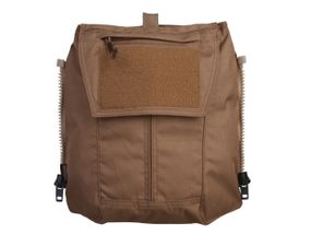 Сумка панель-рюкзак на спину Emerson AVS для плитоноски на ZIP и MOLLE Койот
