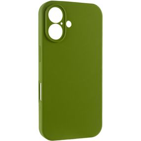 Чохол Silk Full Camera Protective (AA) NO LOGO для Apple iPhone 16 (6.1") Зелений / Dark Olive