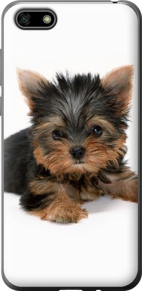 Чехол на Huawei Y5 2018 Щенок йоркширского терьера "931u-1500-17620"