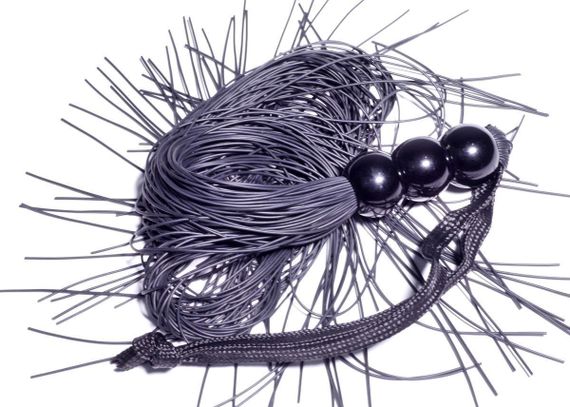 Батіг Silicone Whip Black 10 - Fetish Boss Series Sex Aura