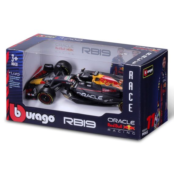 Колекційна автомодель "Red Bull Racing RB19 (2023)" Bburago 18-38082, 1:43 масштаб | Зображення 2