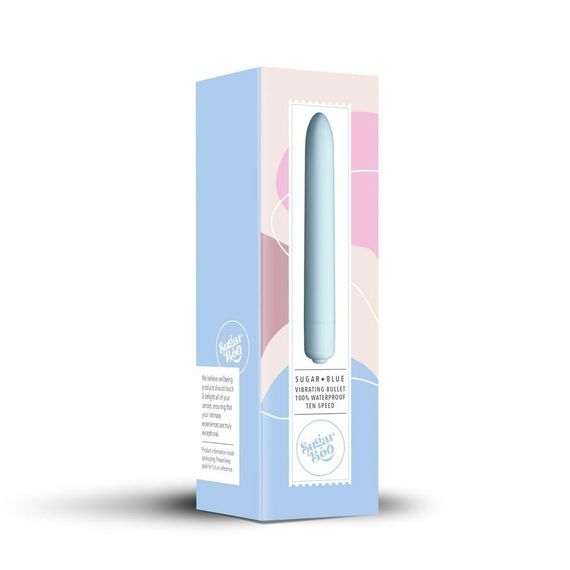 Мінівібратор SugarBoo Sugar Blue, 10 рівнів інтенсивності Sex Aura | Зображення 4