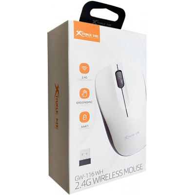 Мышка Xtrike ME GW-116 Wireless White (GW-116WH) | Зображення 2