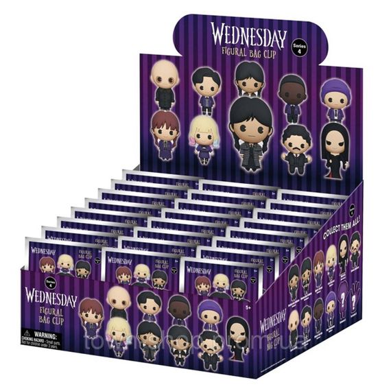 Игровая фигурка на клипсе Monogram серии Уэнздей S4 | Зображення 2