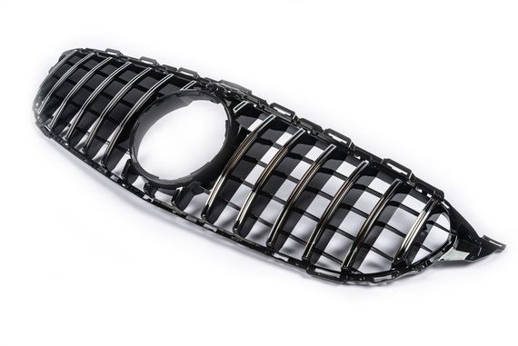 Передня решітка GT 2014-2018, без камери для Mercedes C-сlass W205 2014-2021рр. | Зображення 2