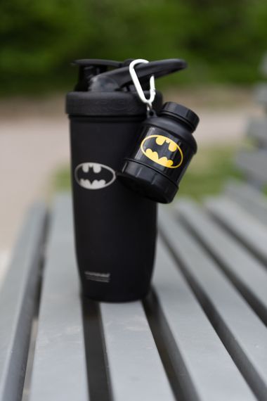 Шейкер спортивний SmartShake Reforce 900ml DC Batman Logo (Original) | Зображення 6