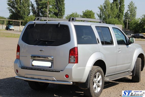 Задня дуга AK002 (нерж) для Nissan Pathfinder R51 2005-2014рр | Зображення 2
