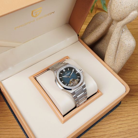 Чоловічий годинник Pagani Design PD-YS025 Silver-Blue | Зображення 2