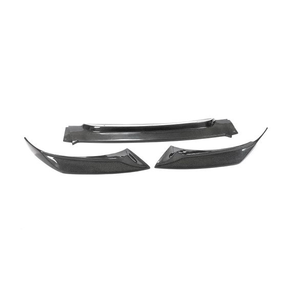 Накладка на передній бампер FRP V3 (Base) для BMW X6 F-16 2014-2019 рр | Зображення 5