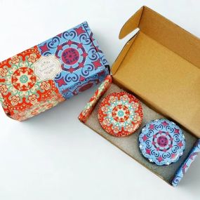 Набір ароматичних свічок Полуниця і Кокос 2 шт. Без бренду 3349621110361