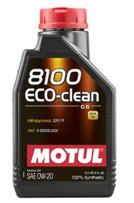 Моторна олива Motul 8100 ECO-CLEAN 0W-20 1л.