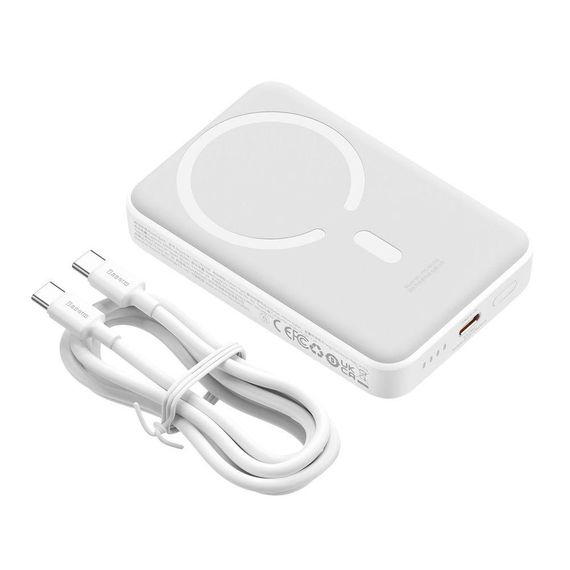 Універсальна Мобільна Батарея Power Bank Baseus Magnetic Mini wireless Fast Charging 30W 10000 mAh | Зображення 4